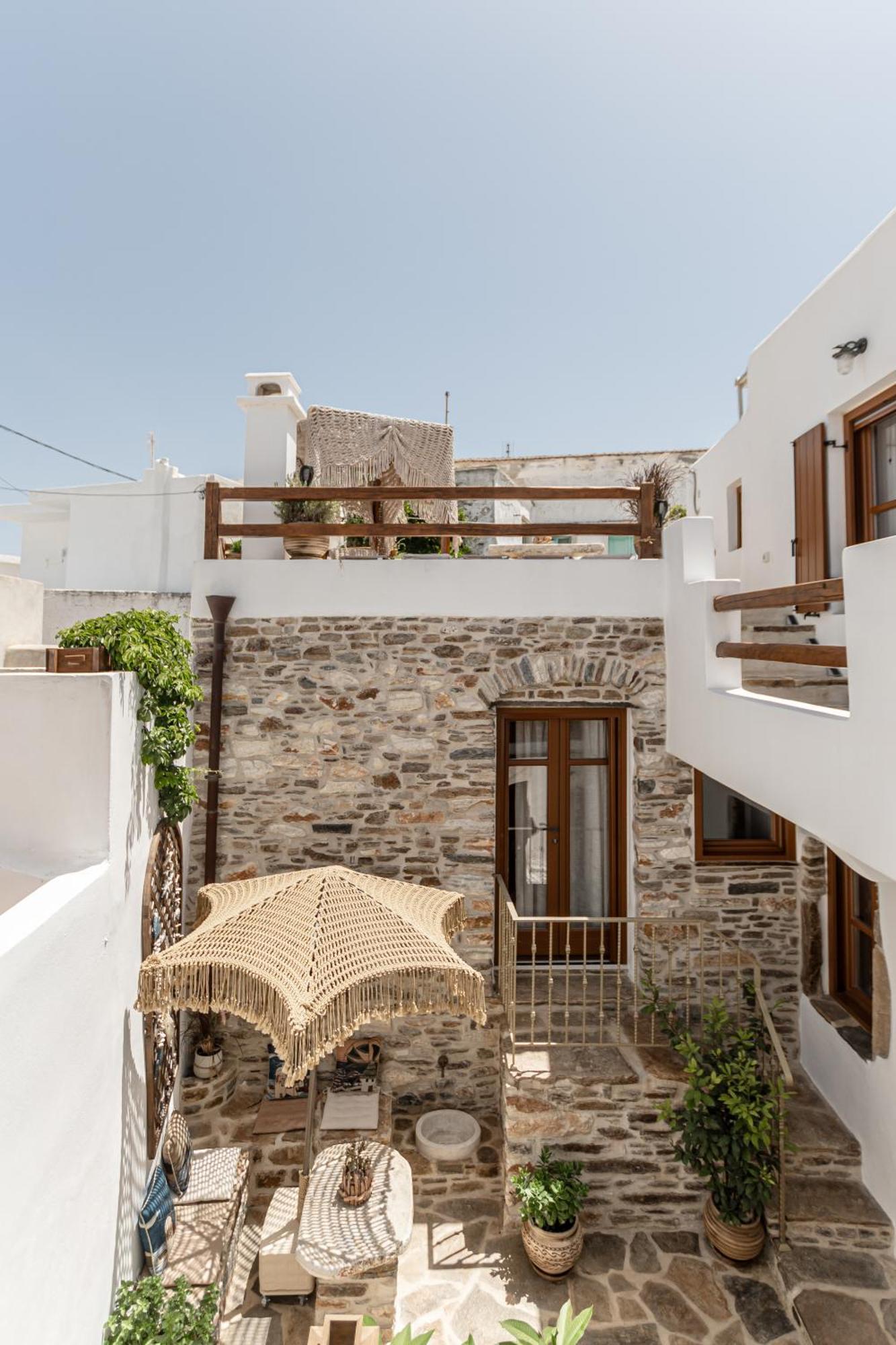 Memorias Sangri Naxos Villa Ano Sangrion Eksteriør bilde